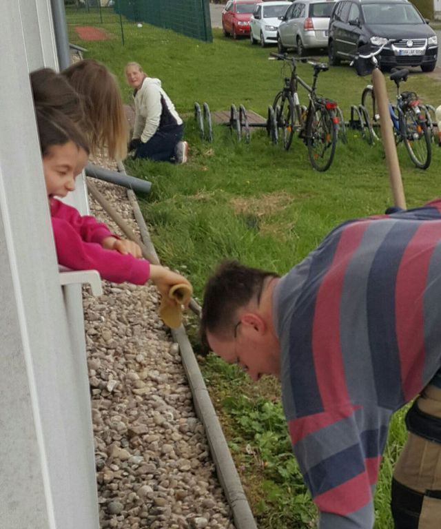 Ganz viele fleißige Hände !