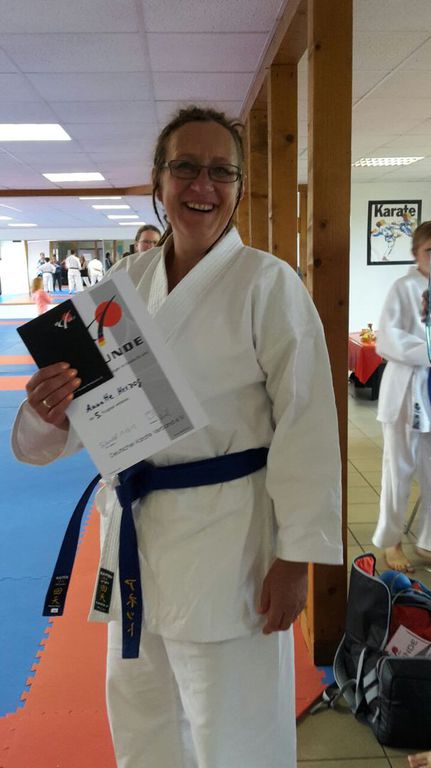 Prüfung im Dojo