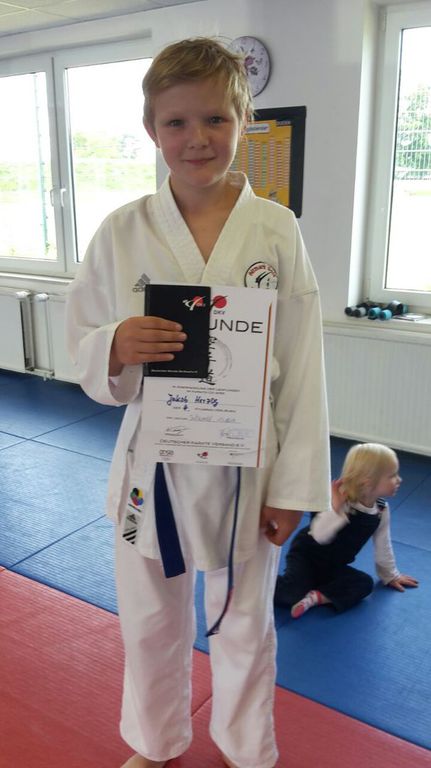 Prüfung im Dojo