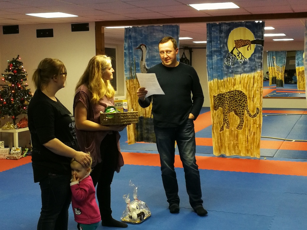 Weihnachtsfeier am 1.12.2017 im Dojo