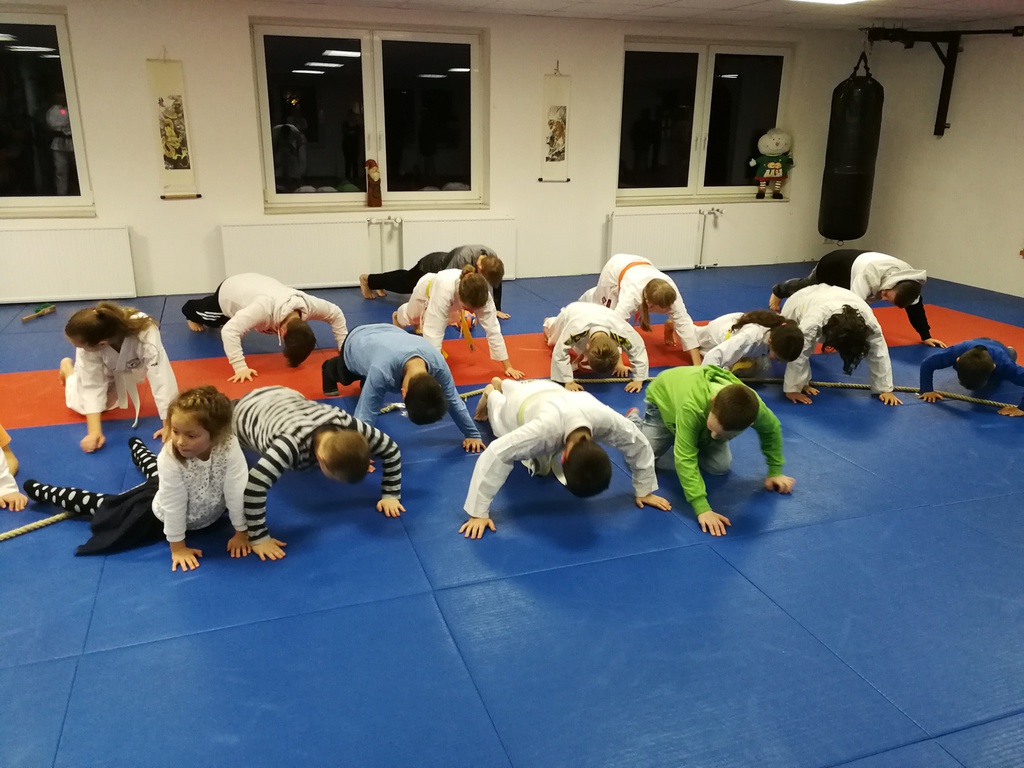 Weihnachtsfeier am 1.12.2017 im Dojo