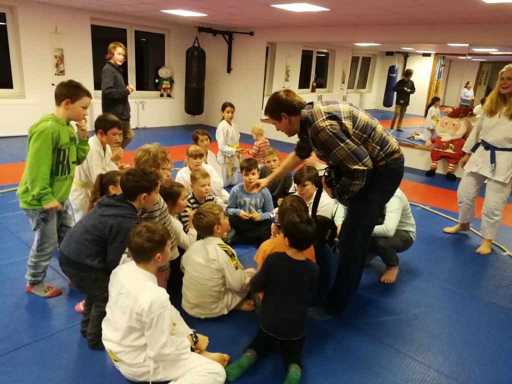 Weihnachtsfeier am 1.12.2017 im Dojo