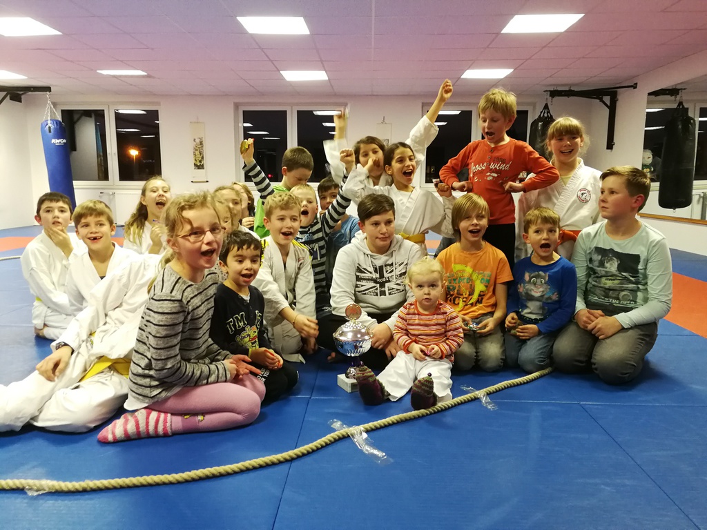 Weihnachtsfeier am 1.12.2017 im Dojo