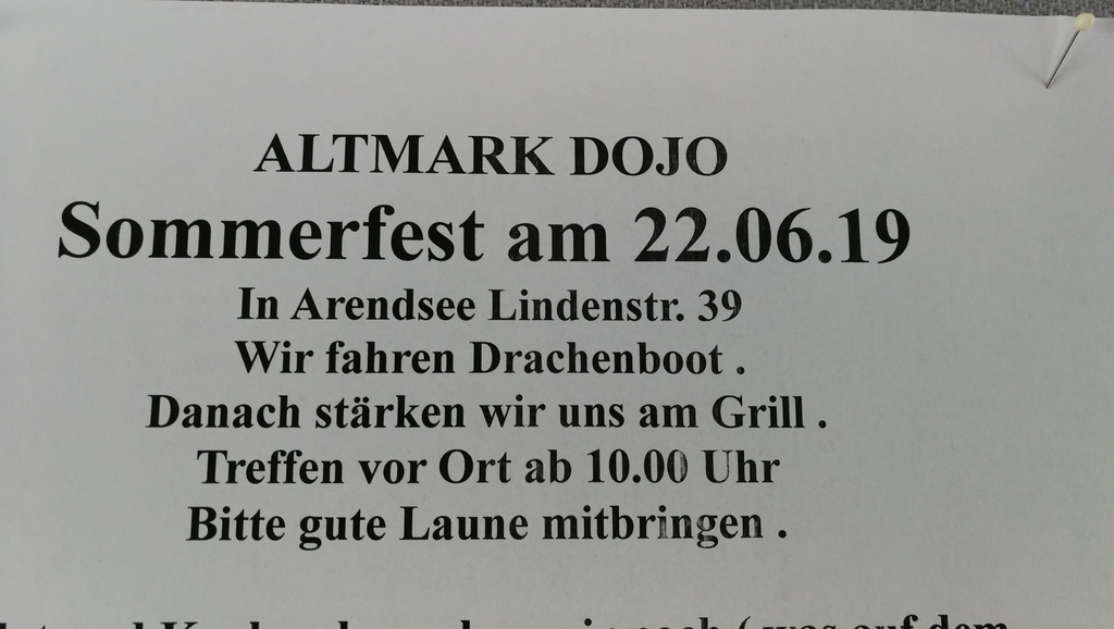 Sommerfest in Arendsee
