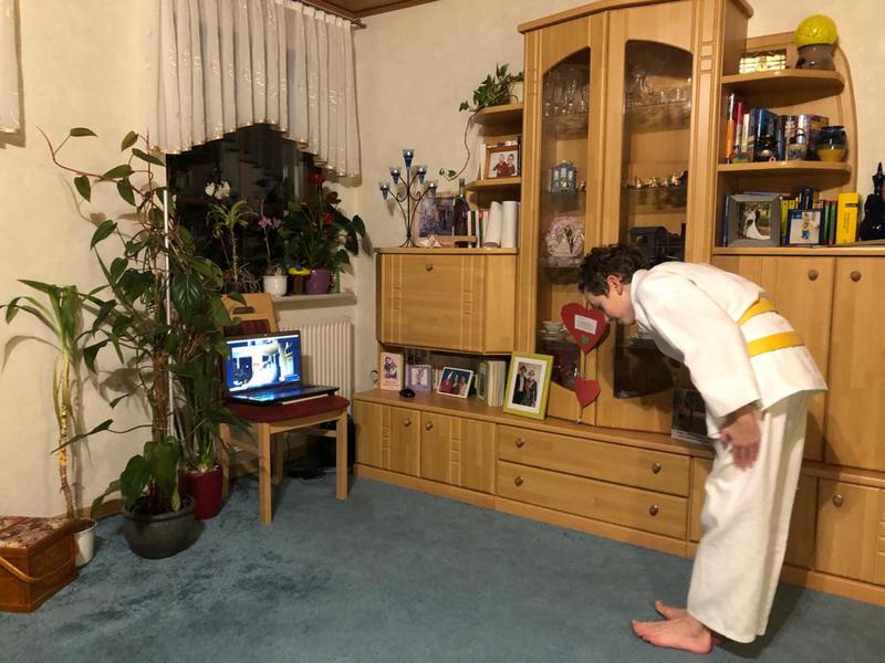 Erstes ZOOM-Training erfolgreich gestartet