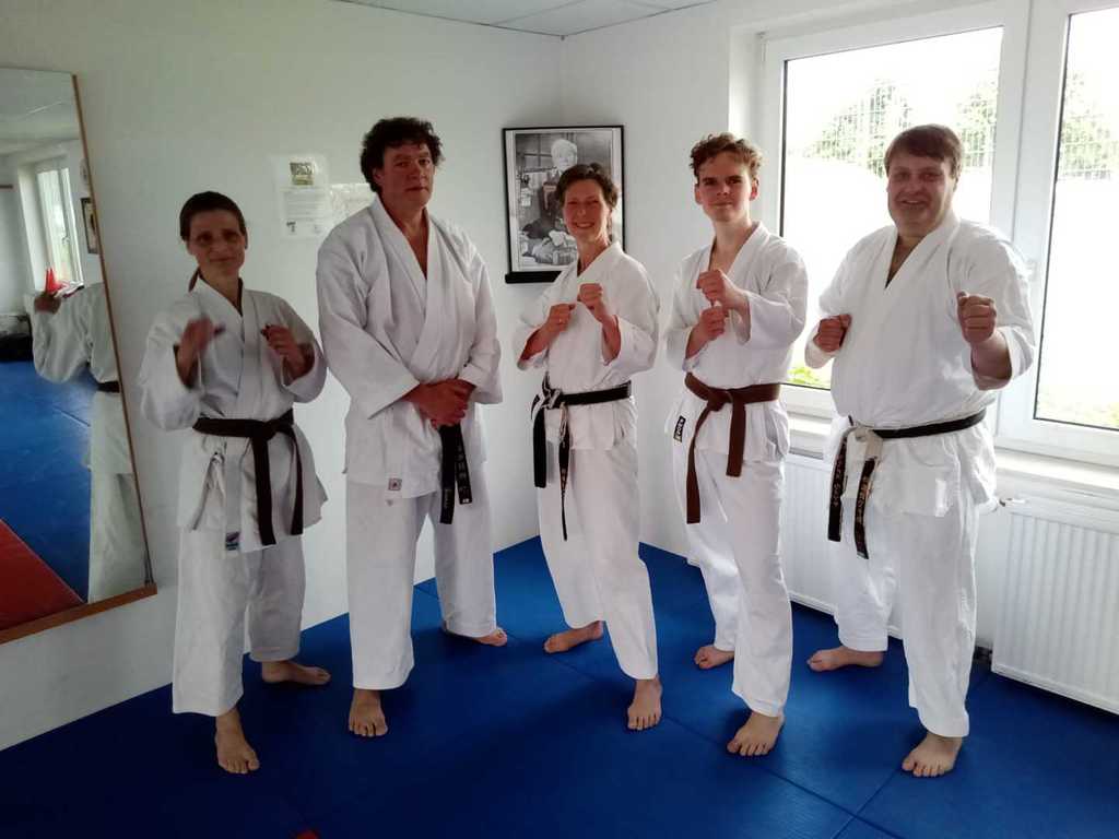 Gemeinsames Training mit Matthias Witzke