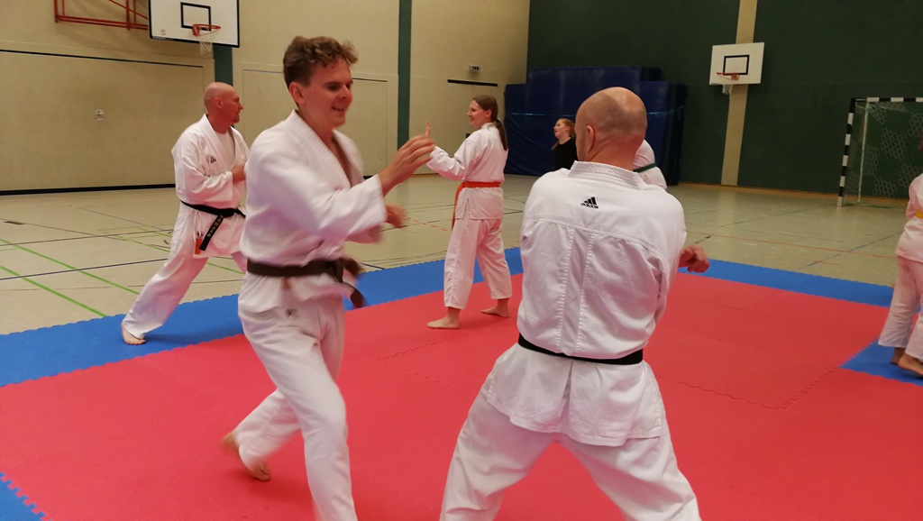 emeinsames Training der Vereine in Klötze