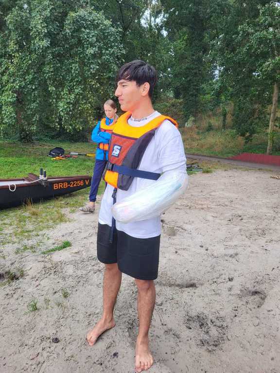 Wasser von unten und Wasser von oben - und trotzdem ein Riesenspaß: Das Sommerfest am Arendsee