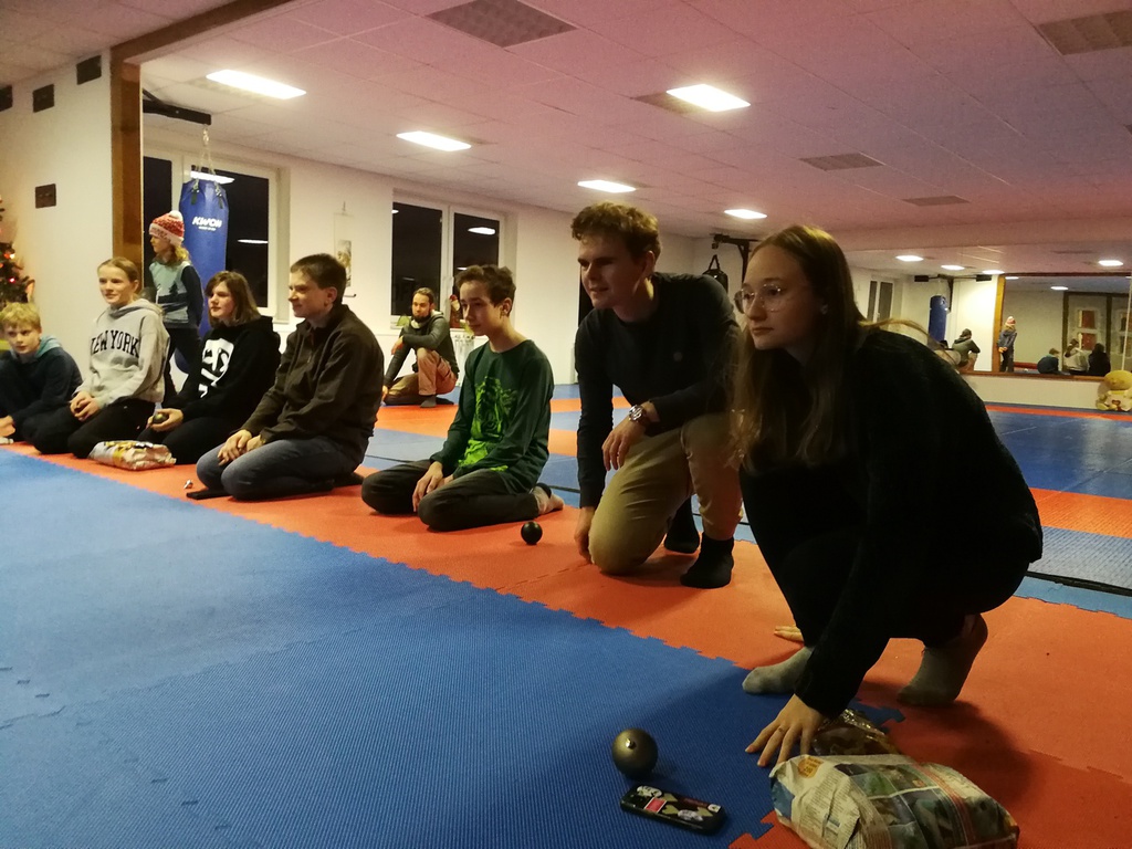 Weihnachtsfeier im Dojo