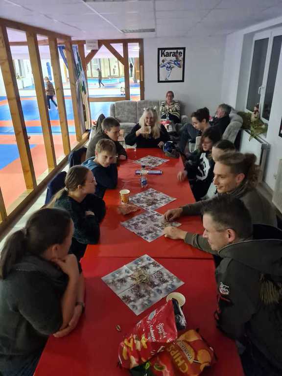Weihnachtsfeier im Dojo